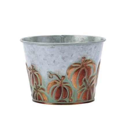 MET 3.5"H x 5"W GLVZ pumpkin p