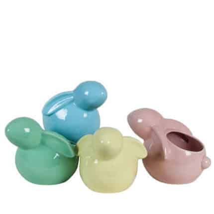 Rabbit Planter 6.5" assorted each