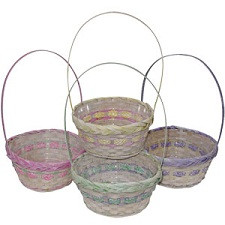 6.5" Pastel Basket (91721)