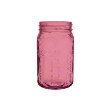Jardin vintage jar 6 1/2" Pink ea.
