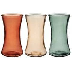 Gathering Vase 8" desert spice asst 12cs