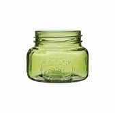 Jardin Vintage Jar 3 1/2" Green 24cs