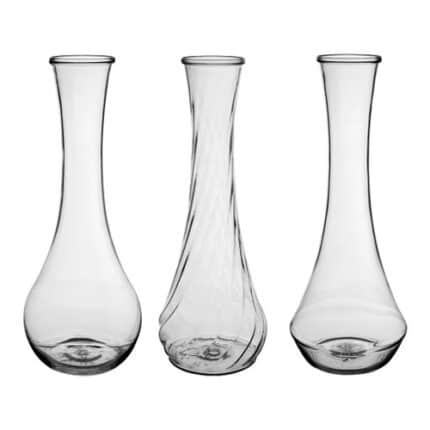 Pl Bud vase 9" crystal 18/cs #98