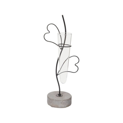 Hearty Budvase 5"x4"x13.75"