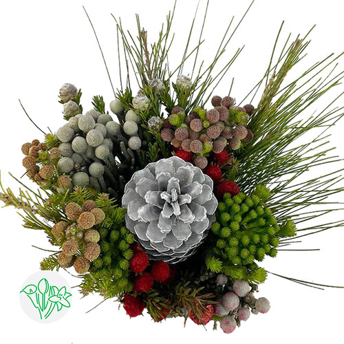 85e433de-f6a7-436d-b233-45b3741c666f.jpg Bouquet Cape Xmas Gold Pine ho - Image 1