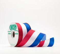 Pat #9 PATRIOTIC rib poly 50yds