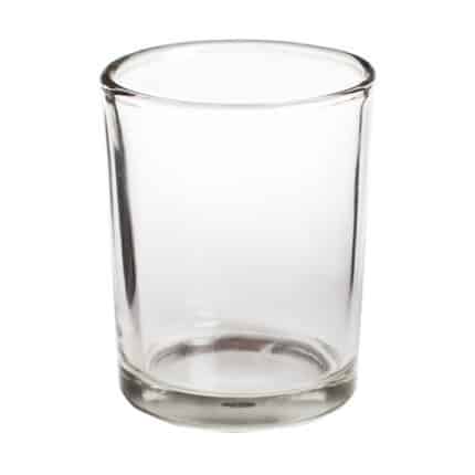 Cylinder votive 2" clear
