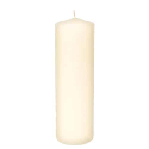 89239ac9-7f1d-4276-9ce6-c64e5fda9517.jpg Pillar Candle 3x12 Ivory each - Image 1