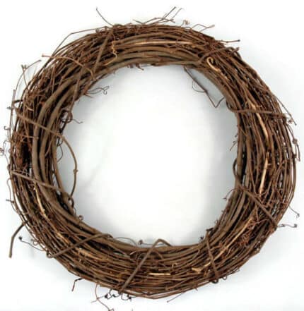 Grapevine wreath 16" LEO each