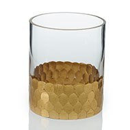 Elsa Vase 3.75"x8" gold each