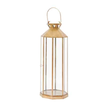 Marigold Lantern 7.5"x20.75"