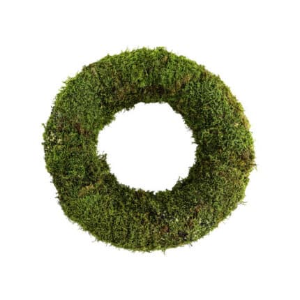 Moss 15" round wreath #1302 each