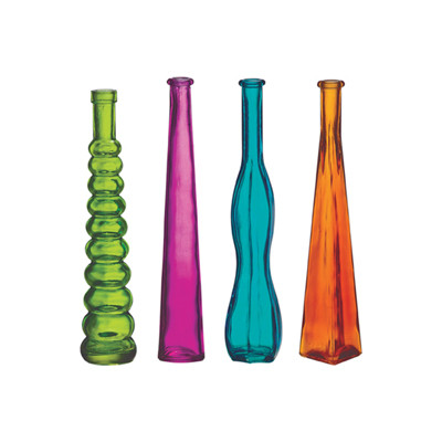 Bud vase 12" Fiesta assortment