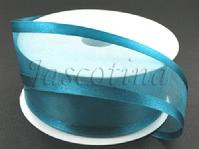 #9 SHEER w/satin edge teal 25y