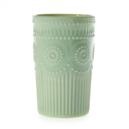 Elena Vase Milk Green 3"x5" each
