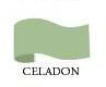 #9 SATIN rib Celadon100yrd