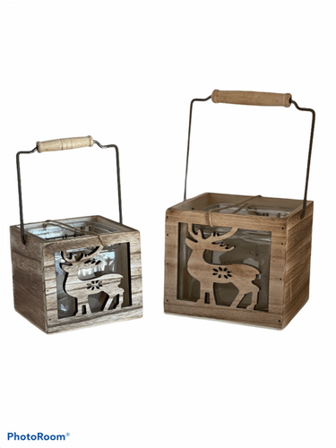 Rustic wood seasons 4x4x4 each