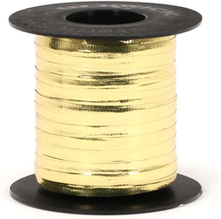 BALLOON RIBBON shimmer gold/si