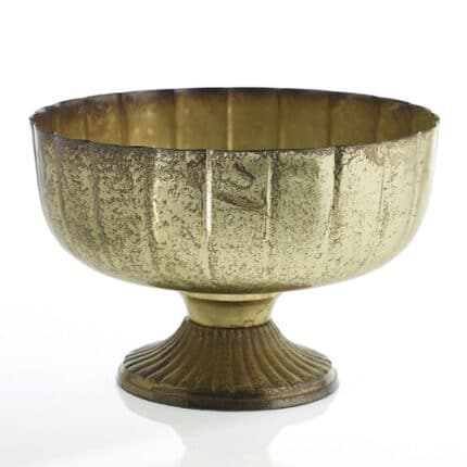 Lita Compote 10"x6.5" gold each