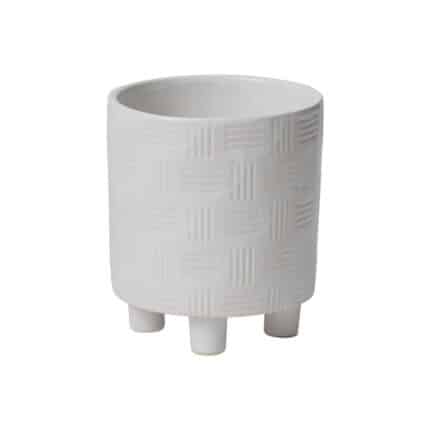 Morrow Footed Pot 5.5"x6"