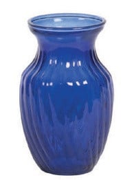 Vase Cobalt 8"X4" 7793CB  12CS