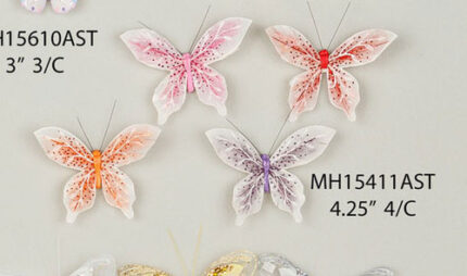 Butterfly 4.25" Asst #5411 1dz