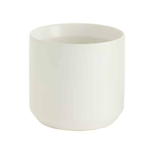afbbf0fa-dc9f-4e62-b5c5-2ff9da73cfa2.jpg Kendall Pot 4.75"x4.5" white each - Image 1
