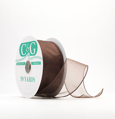 DWI #9 SHEER WIRED brown 50YD