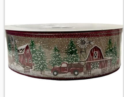 CHR #40 nat linen/barn-truck-snow 50yrds