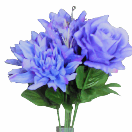 Dahlia/rose/lily bush x36 peri