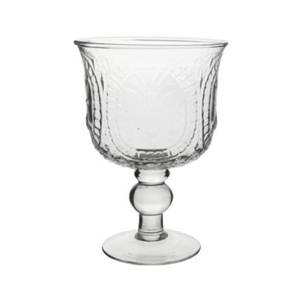 Fluer-de-lis 7 1/2" clear 6cs #3474