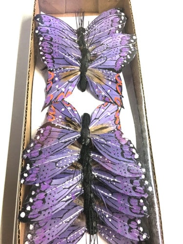Butterfly 4" Purple 5505
