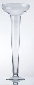 VASE TRUMPET 18" T18.5 EA