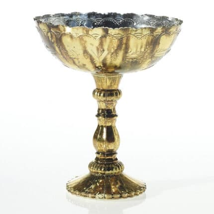 Desiray Compote 8"x9.5" gold each