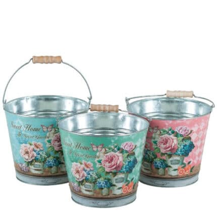Pot Metal Round 7" Moms Grdn each