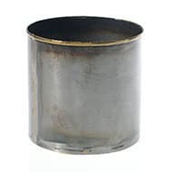 Norman pot 6.25"x6" black each