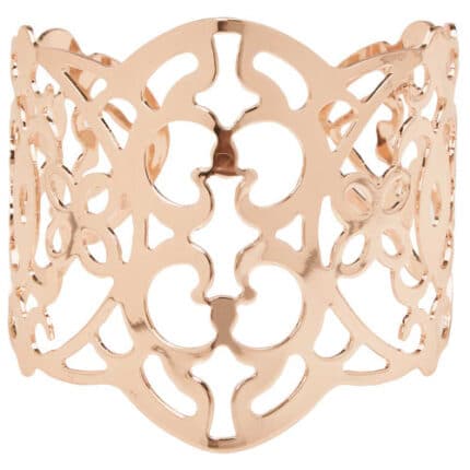 Cuff Filigree rose gold each