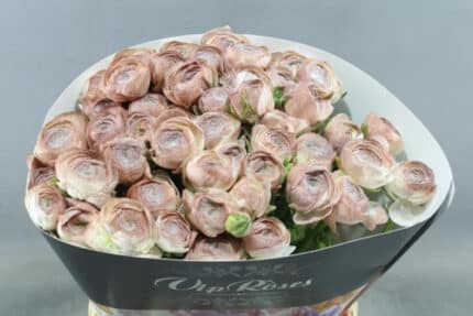 Ranunculus Dyed Marshmallow Brownies