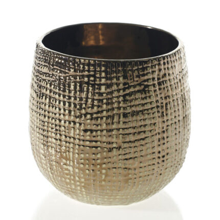 Hazel Pot 5.5"x5.75" bronze