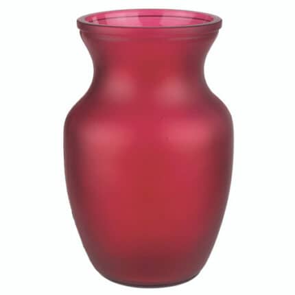 Rose Vs 8" ruby frost 12/cs