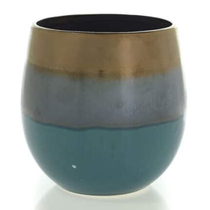 Modani Pot 8"x7.75" blue