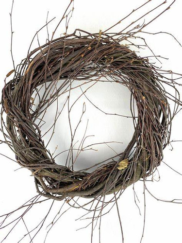 Birch wreath 21" leo