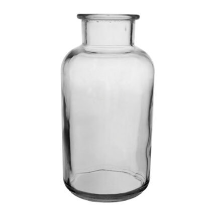 Apothecary bottle clear 7 7/8" 12cs