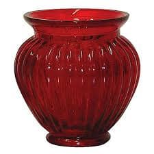 GINGER red rib 6" 12pk #G1415