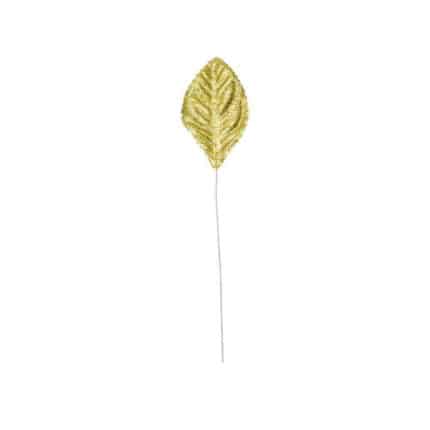 Corsage Leaves 2 1/4" Gold 50pk
