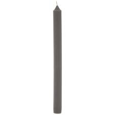 Cndl Taper 12" Grey 12/bx