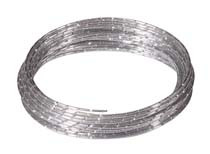 12 Gauge Diamond Wire Silver