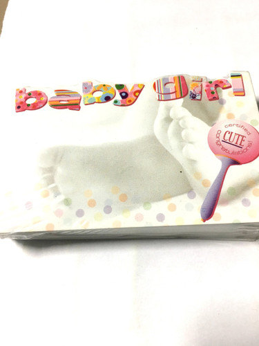 Cards Baby girl 50/pack