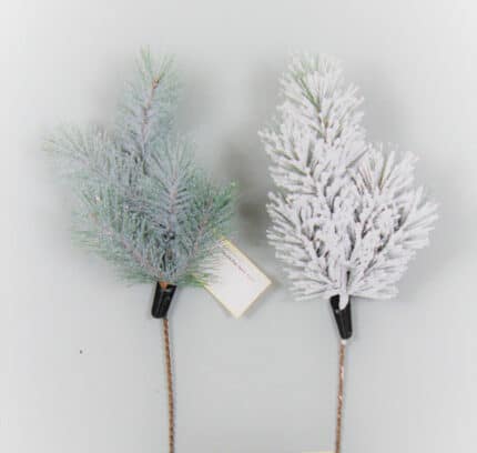 Pine Spray Scotch pine 20" iced/sno