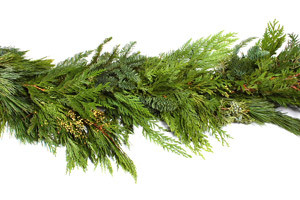 75' premium garland 4225